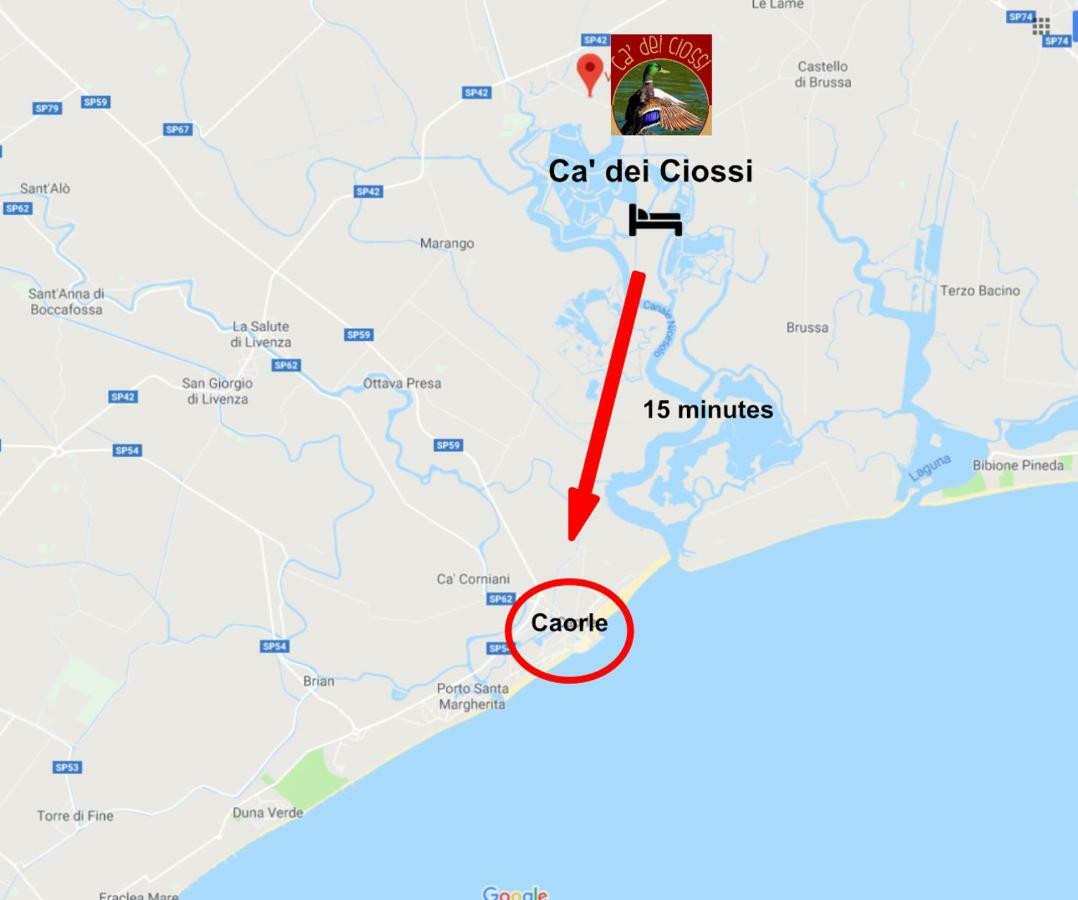 Concordia Sagittaria Ca Dei Ciossi酒店 外观 照片